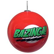 Big Bang Theory Bazinga Ball Ornament